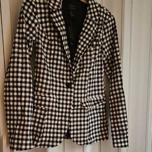 Forever 21 Monochrome Checkered Blazer